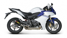 Akrapovic Slip-on Line Carbon Einddemper met E-keur Honda CBR 600 F 2007 - 2013